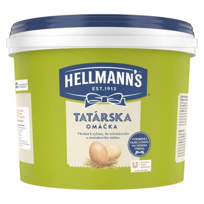 Padažas tartaro HELLMANN'S, 5 L / 4,9 kg